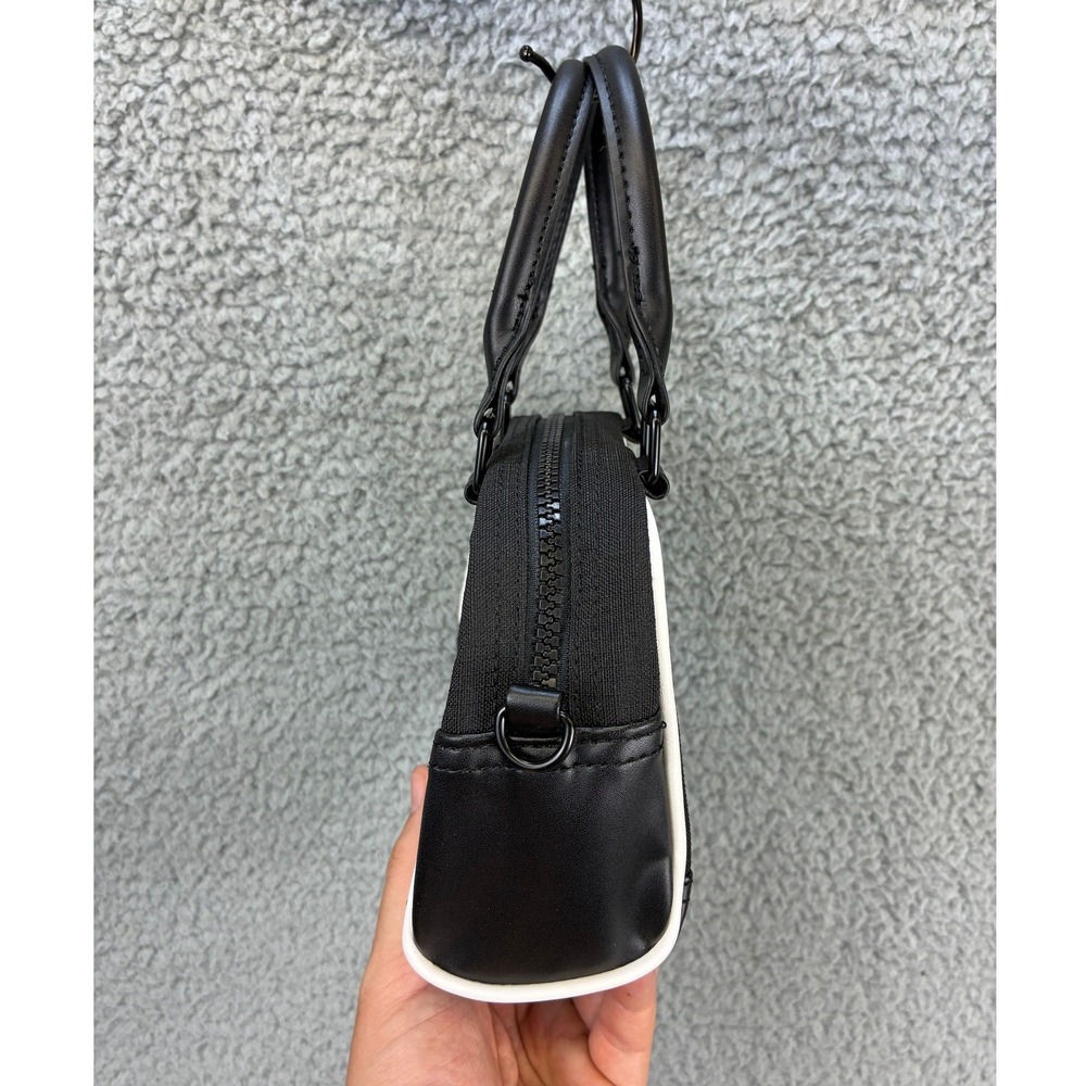 Puma Mini Grip Crossbody Bag Womens Black White Y2K Athleisure Purse - Picture 3 of 11